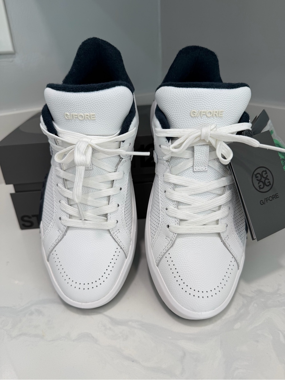 G/FORE G/112 Unisex Leather Street Shoes Limited Edition Size 7.5 NWT and Box